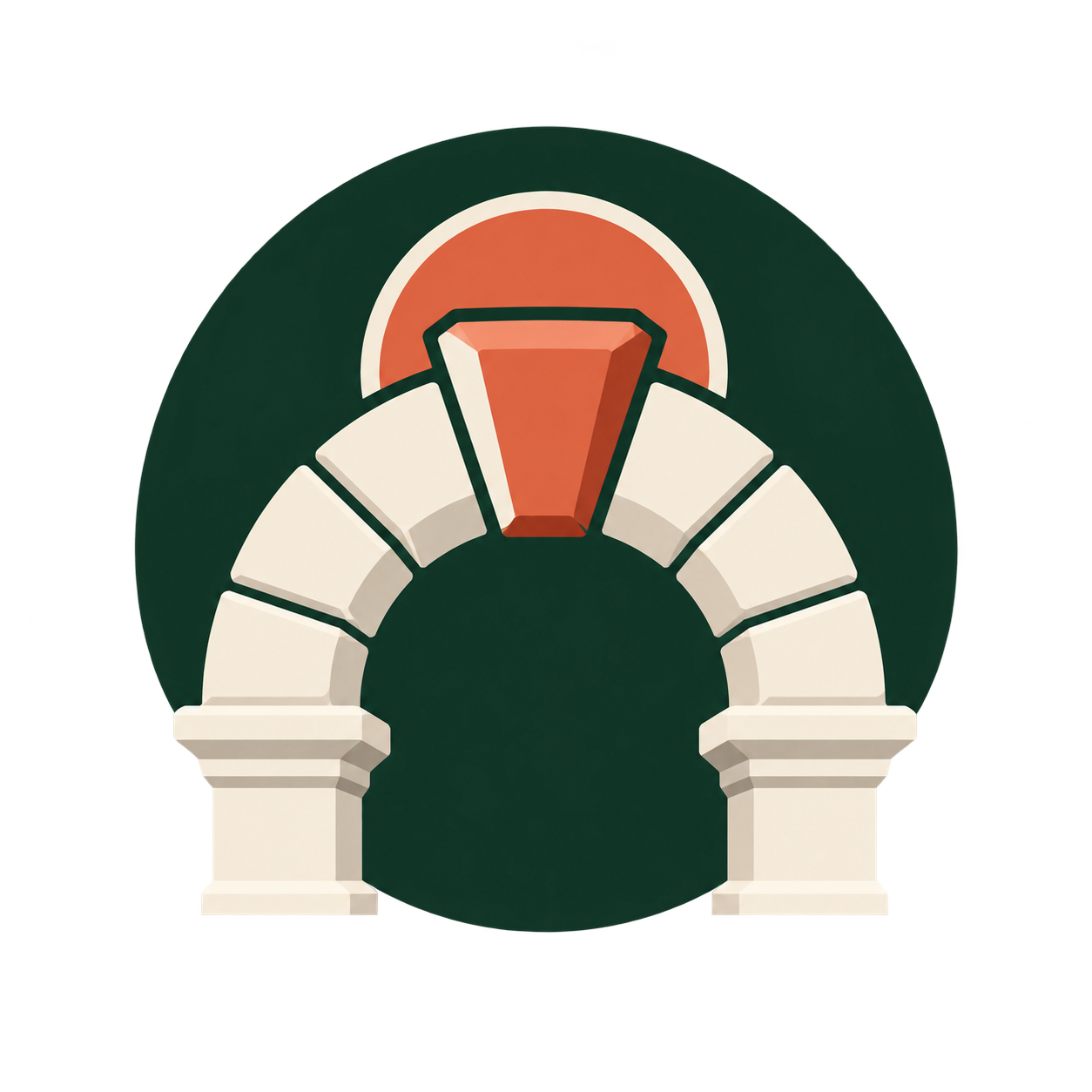 The Keystone Keystone icon concept