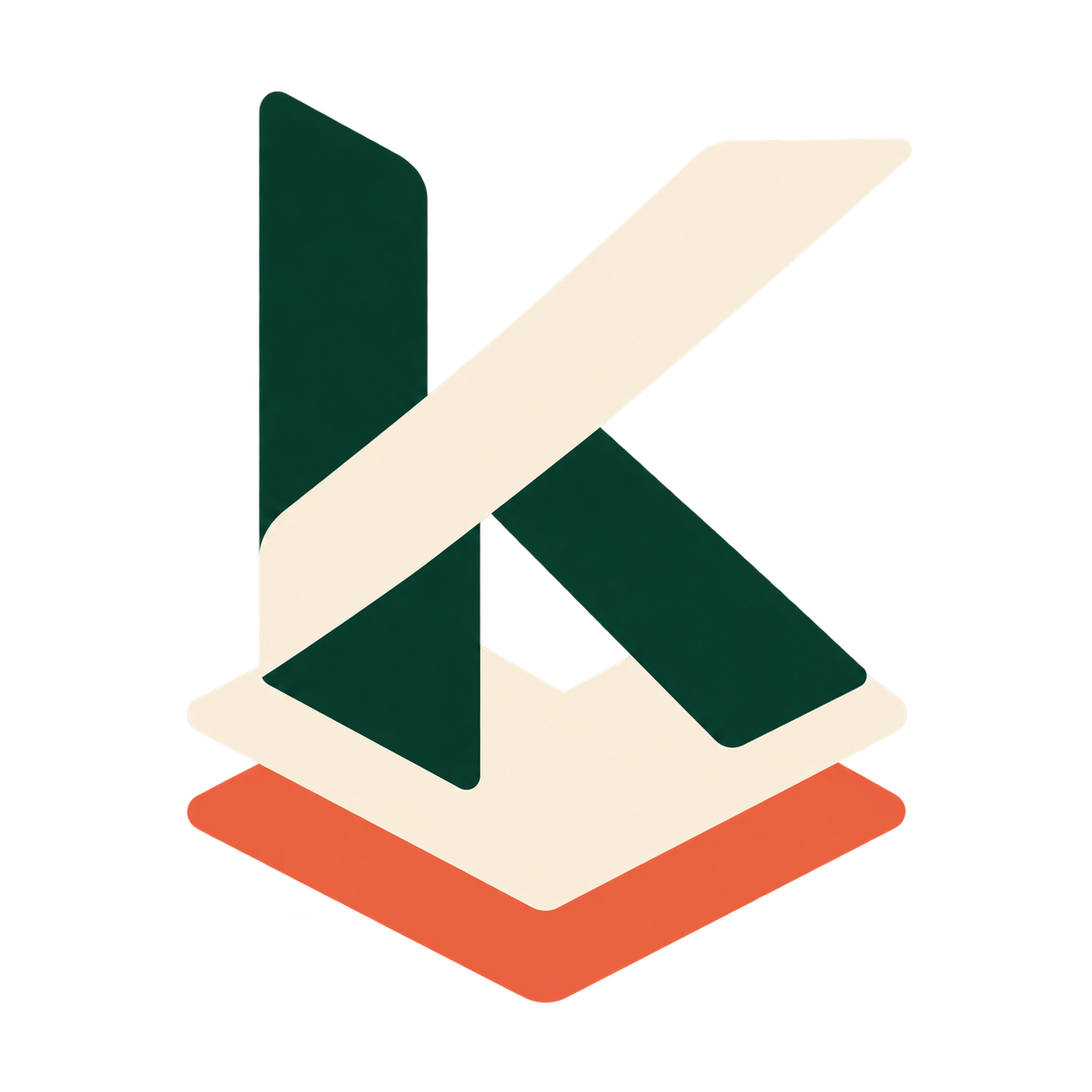 Operating Layers Keystone icon concept