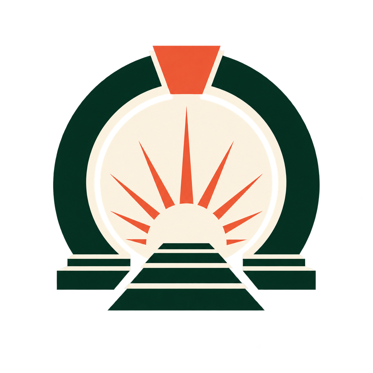Open Portal Keystone icon concept